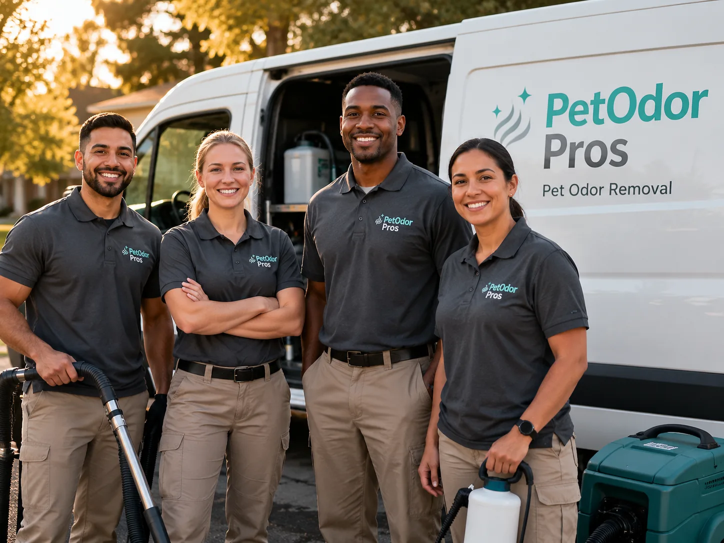 Pet Odor Removal team serving Brinkhaven, OH
